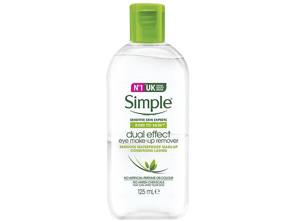 Simple Eye Make Up Remover Dual Effect 125mL