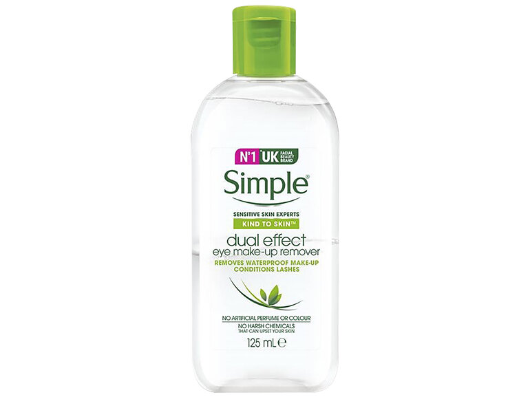 Simple Eye Make Up Remover Dual Effect 125mL