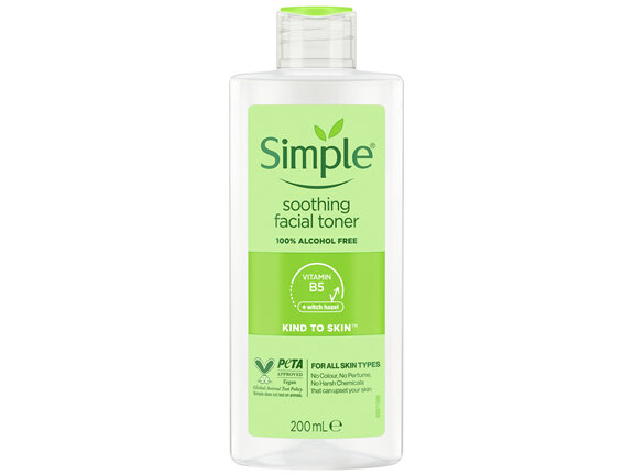 Simple  Facial Toner  Soothing  200ml