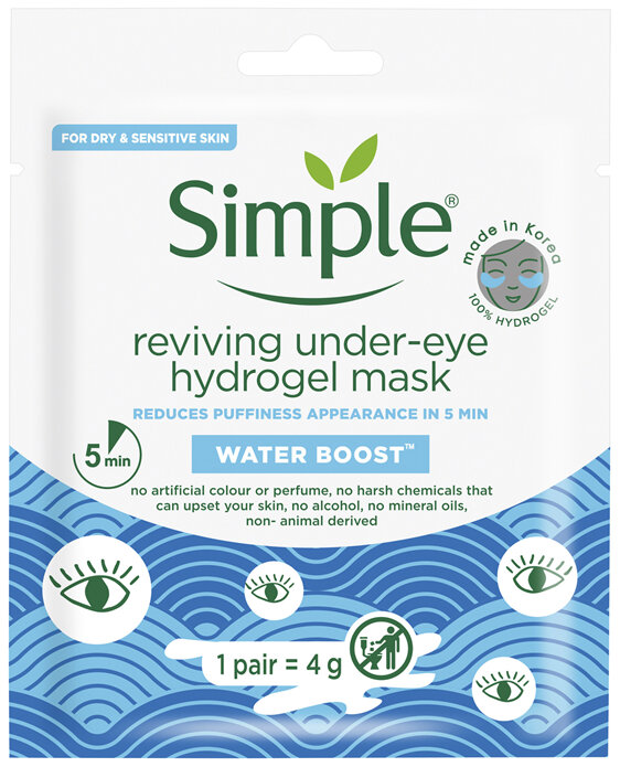 Simple Waterboost Eye Mask Reviving 4 GR