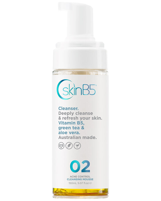 skinB5 Acne Control Cleansing Mousse 150ml
