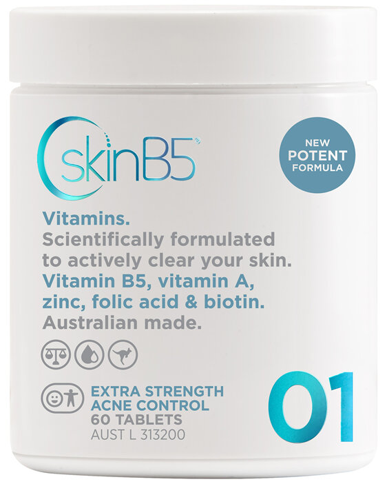 skinB5 Extra Strength Acne Control 60 Tablets