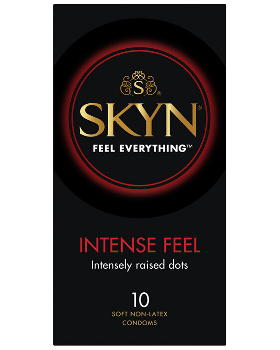 Skyn Intense Feel Soft Non-Latex Condoms 10 Pack