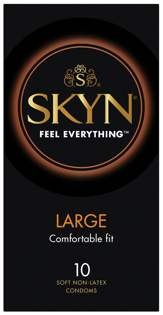 Skyn Large Soft Non-Latex Condoms 10 Pack