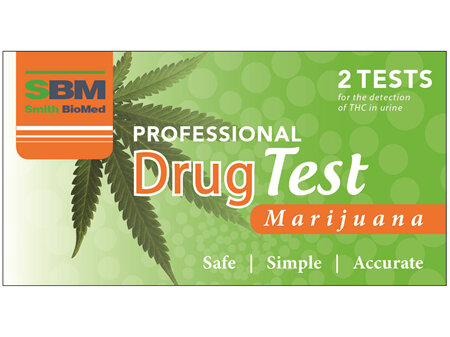 Smith Biomed Drug Test Marijuana 2 Tests