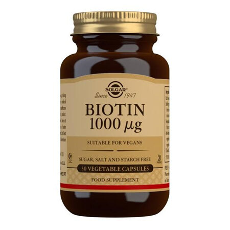 SOLGAR Biotin 1000mcg 50s