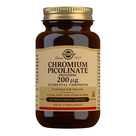 SOLGAR Chromium Picolinate 200mcg 90s