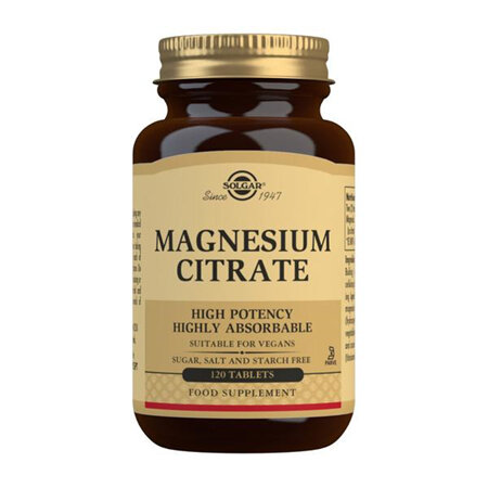 SOLGAR Magnesium Citrate 120s