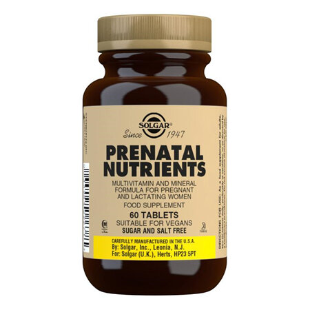SOLGAR Prenatal Nutrients 60tab