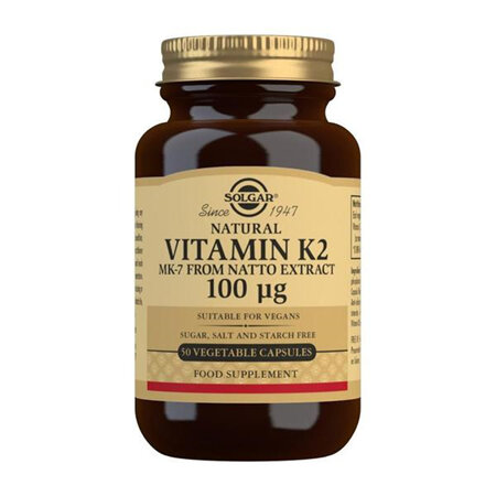 SOLGAR Vitamin K2 100mcg 50