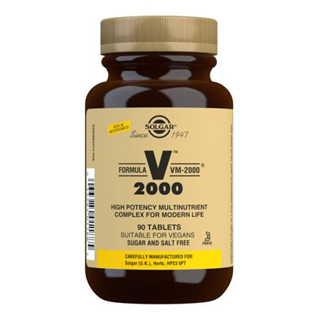 SOLGAR VM2000 Mult-Nutrient 90tab