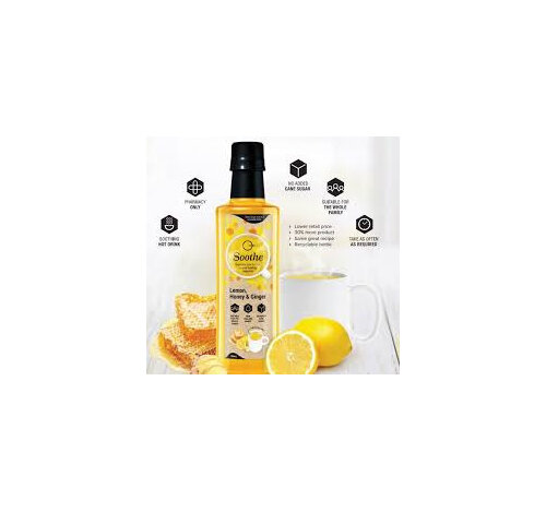 Soothe Lemon, Honey & Ginger 360Ml
