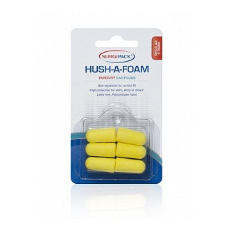 SP Ear Plugs HushAFoam Taper Regular