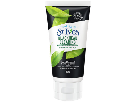 St Ives Facial Scrub Blackhead Clearing Green Tea with Salicylic Acid 150ml