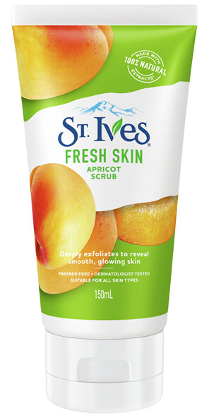St Ives Fresh Skin Facial Scrub Fresh Skin Apricot for smooth, glowing skin 150ml