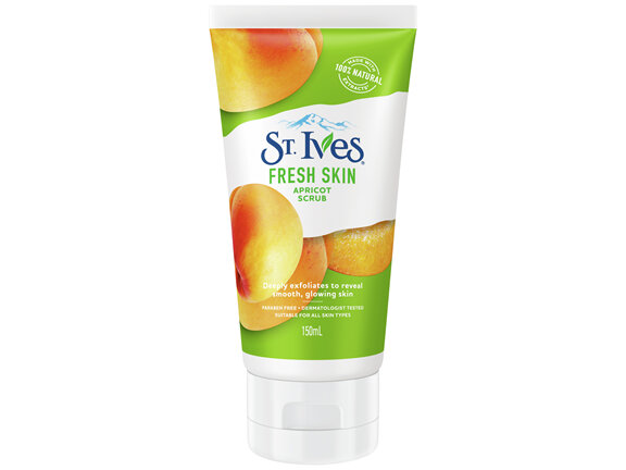 St Ives Fresh Skin Facial Scrub Fresh Skin Apricot for smooth, glowing skin 150ml