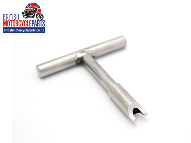 Stainless Clutch Spring Nut Large T Handle Screwdriver - British Motorcycle Part