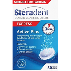 STERADENT Tabs Active 30s