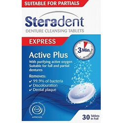 STERADENT Tabs Active 30s