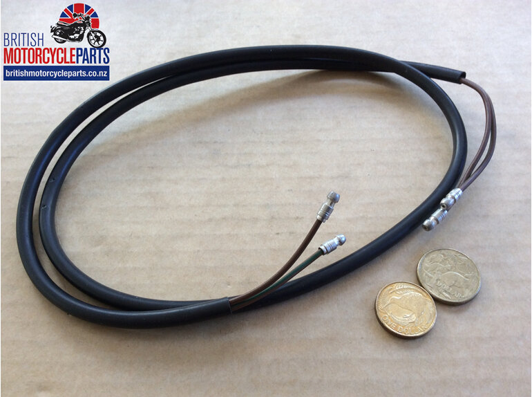 Stop & Tail Wire 42" Long - 2 Wires - British Motorcycle Parts Ltd - Auckland NZ