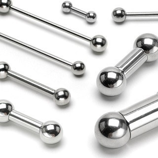 Straight Barbell 316L Surgical Steel