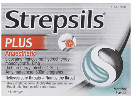 Strepsils Plus Anaesthetic Loz 16