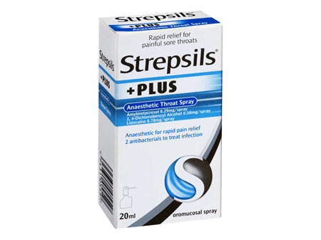 Strepsils Plus Throat Spray 20ml