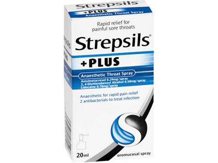 Strepsils Plus Throat Spray 20ml