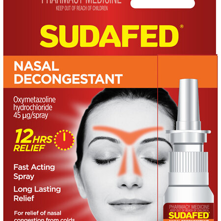 Sudafed Nasal Decongestant 20mL
