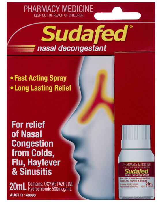 Sudafed Nasal Spray Refill 20ml