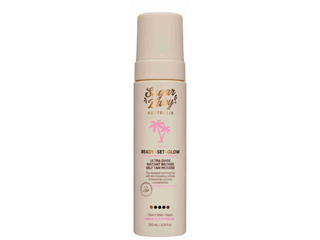 SugarBaby READY-SET-GLOW Ultra Dark Instant Bronze Self Tan Mousse 