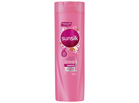 SUNSILK Shampoo Addictive Brilliant Shine 200mL