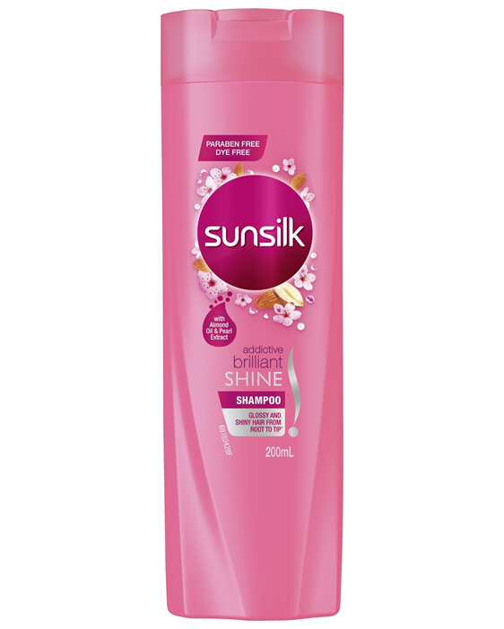 SUNSILK Shampoo Addictive Brilliant Shine 200ml