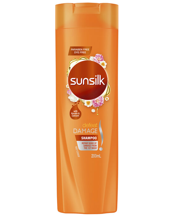 SUNSILK Shampoo Defeat Damage 200ml