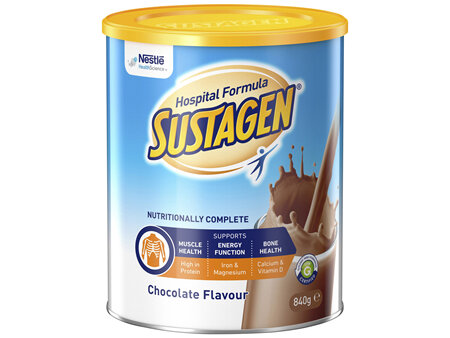 SUSTAGEN® Hospital Formula Chocolate 840g Powder Nutritional Supplement