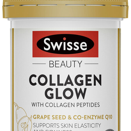 Swisse Beauty Collagen Glow with Collagen Peptides 60 Tablets