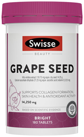 Swisse Beauty Grape Seed 14,250mg 180 tablets