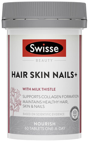 Swisse Beauty Hair Skin Nails+ 60 Tablets