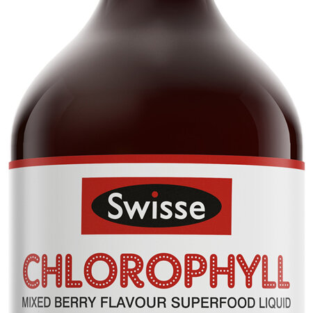 Swisse Chlorophyll Mixed Berry Flavour Superfood Liquid 500mL
