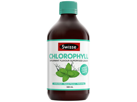 Swisse Chlorophyll Spearmint Superfood Liquid 500mL