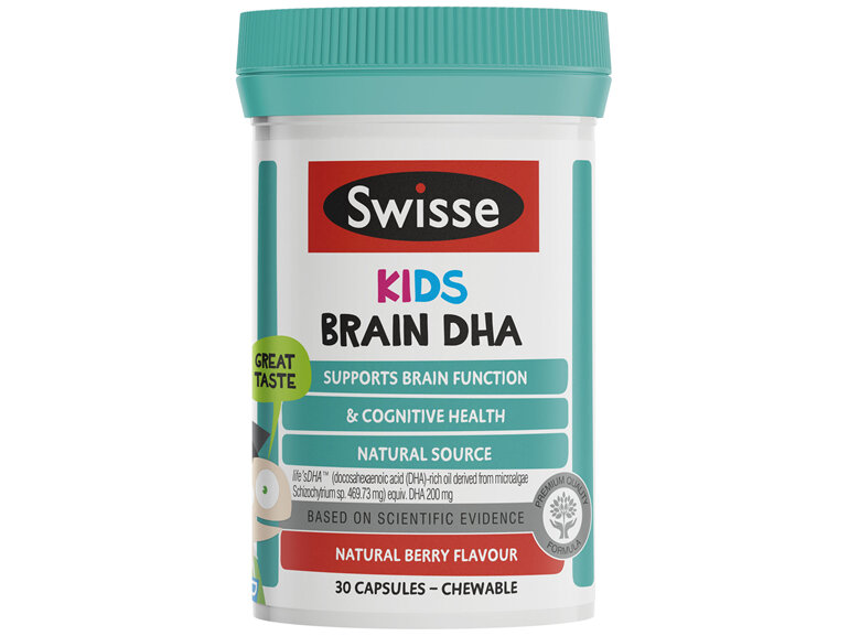 Swisse Kids Brain DHA 30 capsules