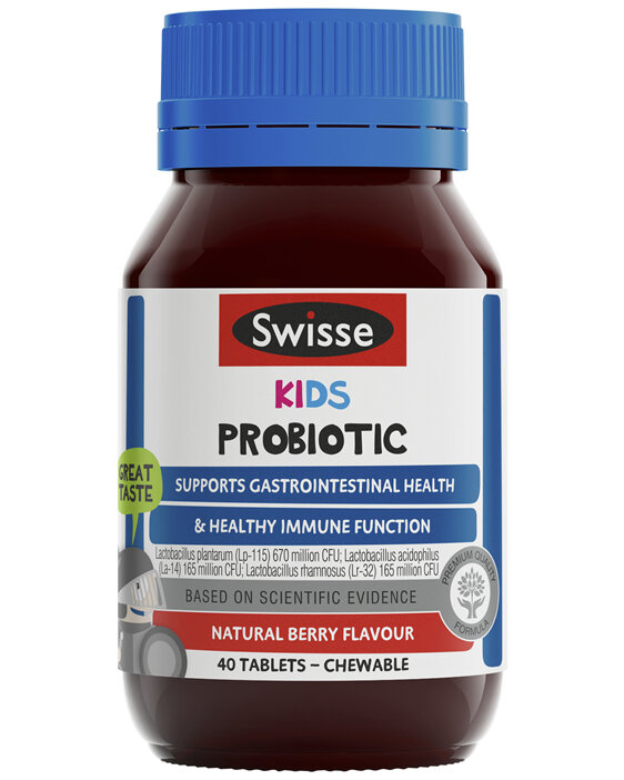 Swisse Kids Probiotic 40 tablets - chewable