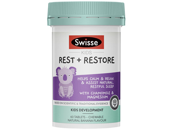 Swisse Kids Rest + Restore 60 Tablets