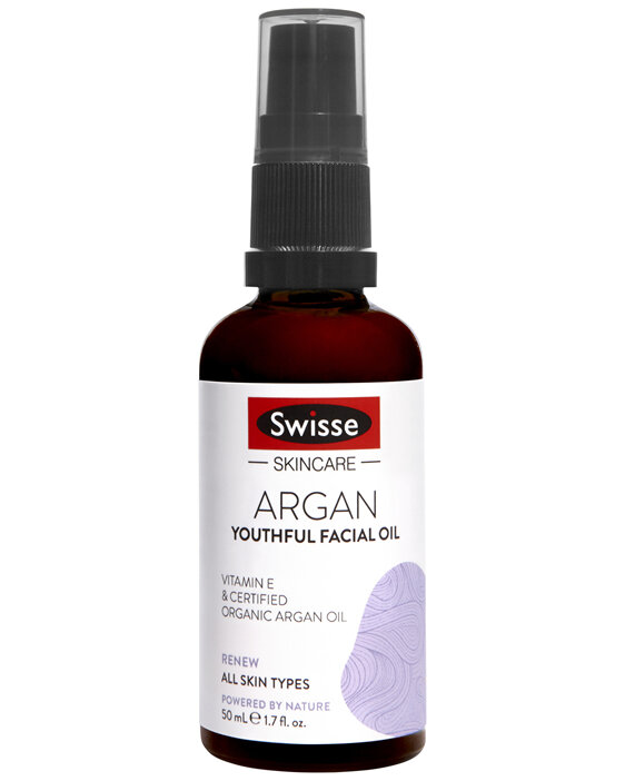 Swisse Skincare Argan Youthful Facial Oil 50mL
