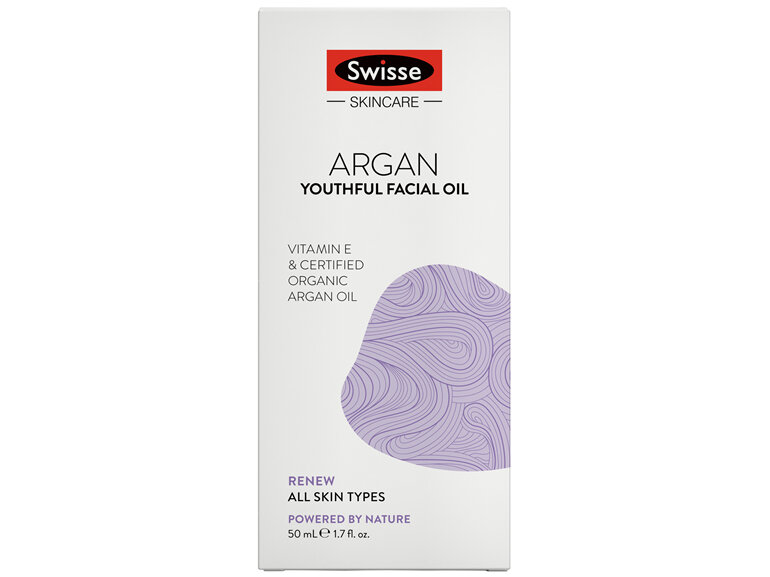 Swisse Skincare Argan Youthful Facial Oil 50mL