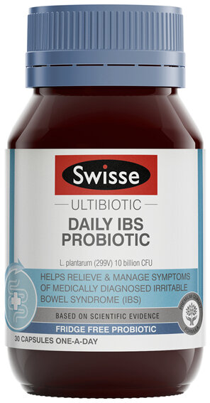 Swisse Ultibiotic Daily IBS Probiotic 30 Pack