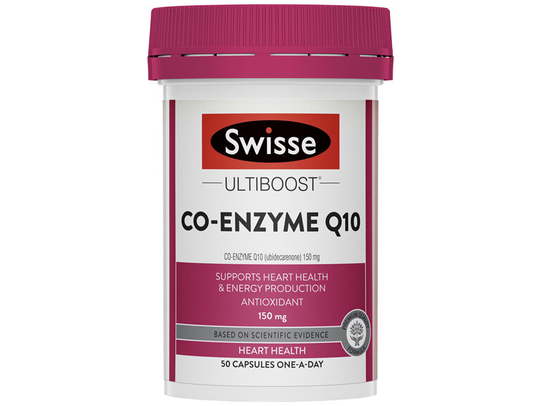 Swisse Ultiboost Co-Enzyme Q10 50 Capsules