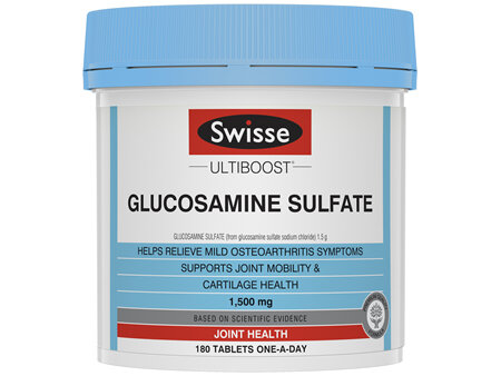 Swisse Ultiboost Glucosamine Sulfate 180 Tablets