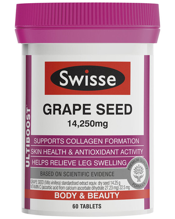Swisse Ultiboost Grape Seed 14,250mg 60 tablets