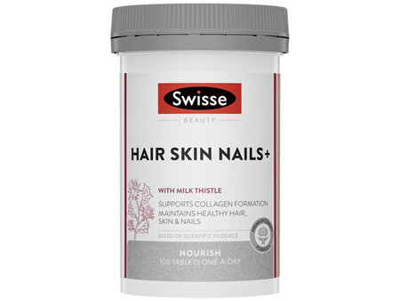 Swisse UltiBoost Hair Skin Nails+ 100 Tablets
